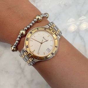 BULOVA 2-Toned Watch ✨ excellent condition!